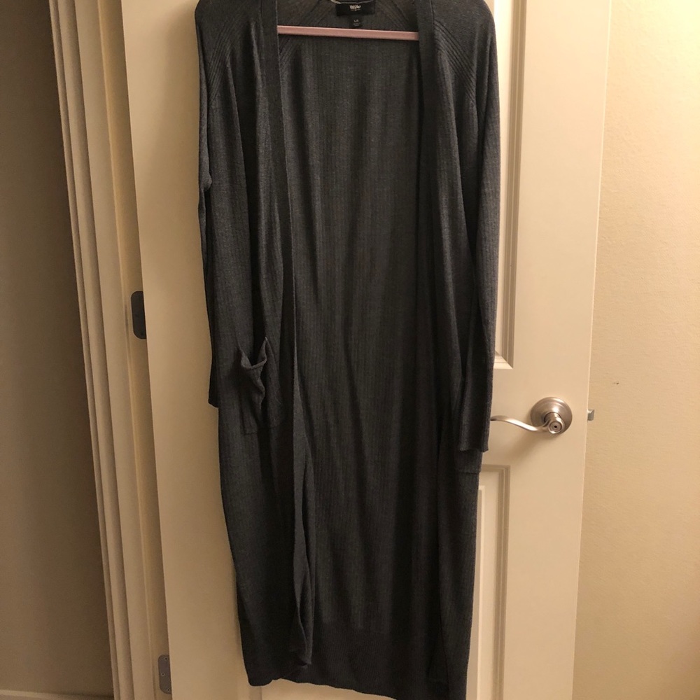 long cardigan